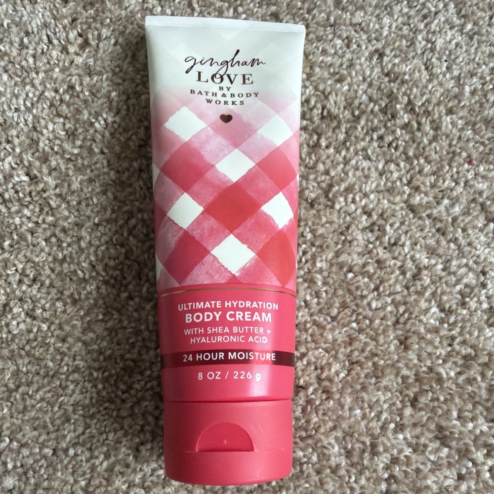 Bath and Body Works "GINGHAM LOVE" Ultimate Hydration Body Cream 8oz / 226g